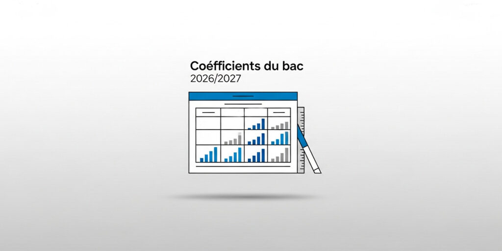 Tableaux des coefficients du bac 2026–2027